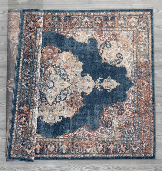 Luxe Weavers Nayara Collection 7158 Blue Oriental Area Rug - Luxe Weavers