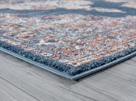 Luxe Weavers Nayara Collection 7158 Blue Oriental Area Rug - Luxe Weavers