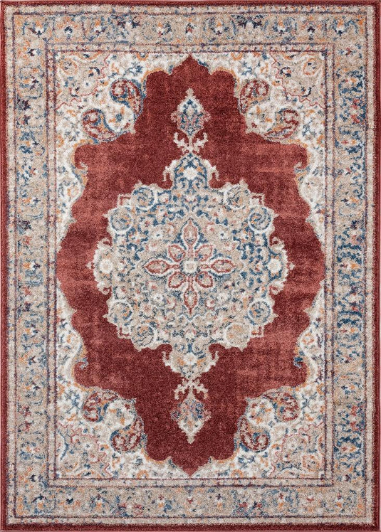 Luxe Weavers Nayara Collection 7158 Rose Oriental Area Rug - Luxe Weavers