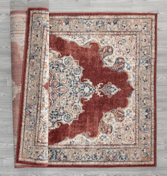 Luxe Weavers Nayara Collection 7158 Rose Oriental Area Rug - Luxe Weavers