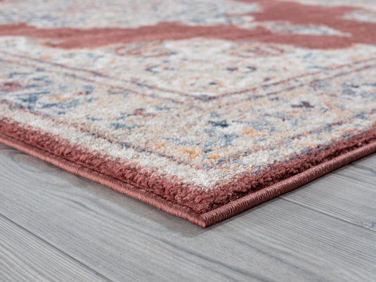 Luxe Weavers Nayara Collection 7158 Rose Oriental Area Rug - Luxe Weavers