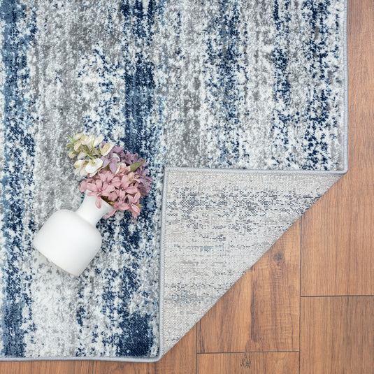 Blue-abstract-area-rug