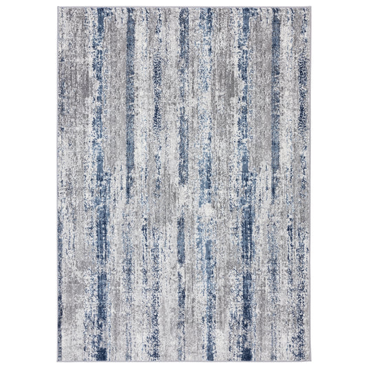 Blue-abstract-area-rug