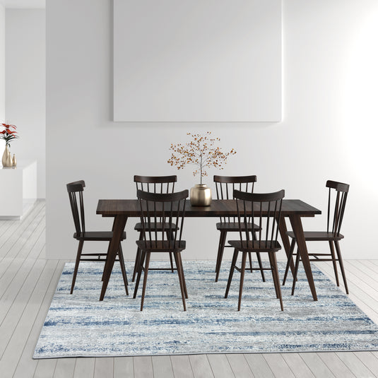 Blue-abstract-area-rug