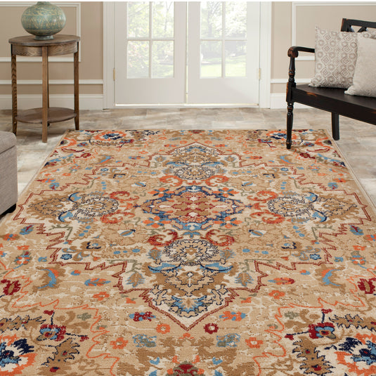 Howell 2654 Boho Chic Oriental Area Rug - Modern Area Rugs by Luxe Weavers®
