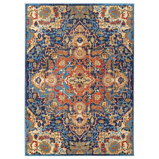 Howell 2654 Boho Chic Oriental Area Rug - Modern Area Rugs by Luxe Weavers®