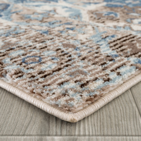 Floral Distressed Area Rug - Modern Area Rugs by Luxe Weavers®