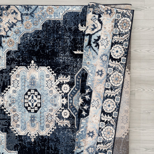 Floral Distressed Area Rug - Modern Area Rugs by Luxe Weavers®