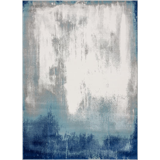 Blue-abstract-area-rug