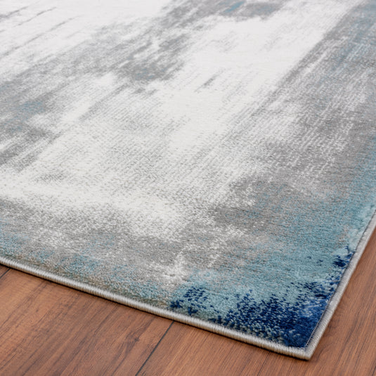 Blue-abstract-area-rug