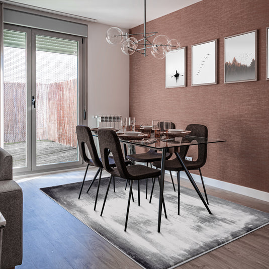 Gray-abstract-area-rug