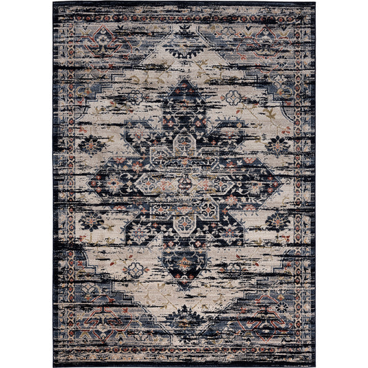 Waterloo 8744 Oriental Area Rug - Modern Area Rugs by Luxe Weavers®