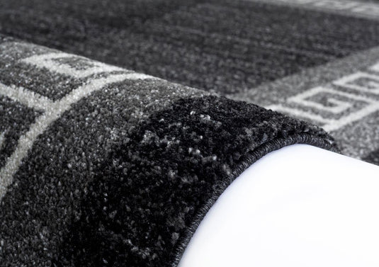 Gray Anthracite Modern Area Rug - Luxe Weavers