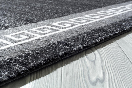 Gray Anthracite Modern Area Rug - Luxe Weavers