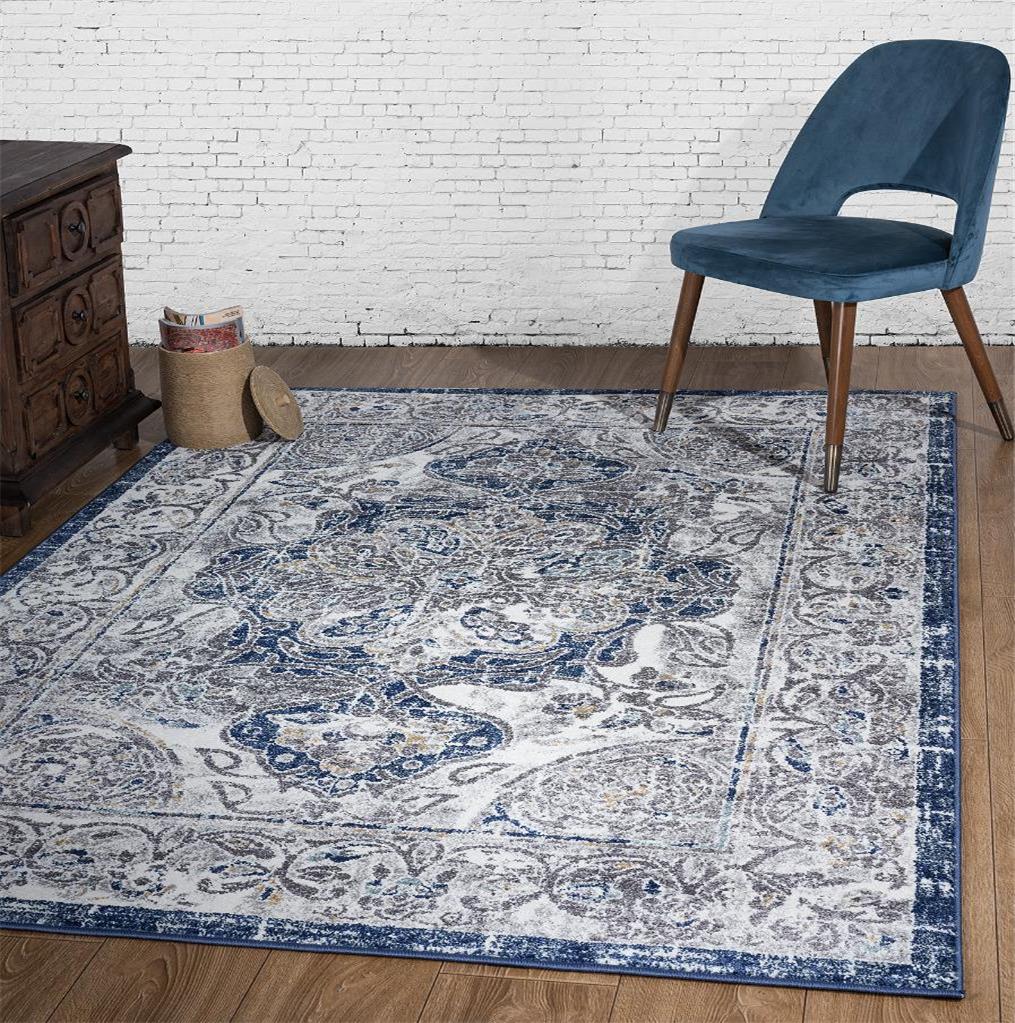Numismatic Rugs Vintage 5465 Medallion Area Rug