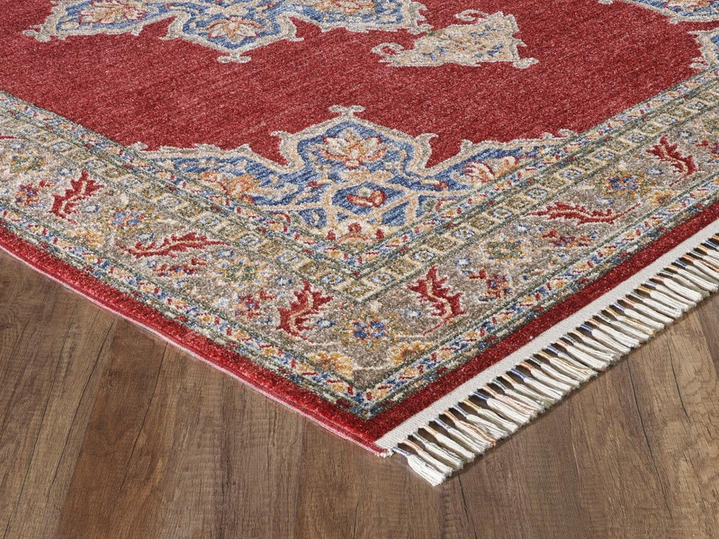 Oriental-Area-Rug-Red