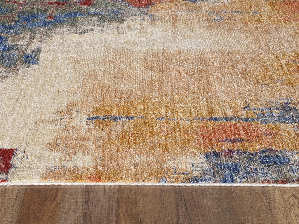 Multi-color-modern-rug