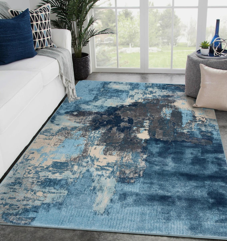 Nuvola 8722 Abstract Area Rug - Modern Area Rugs by Luxe Weavers®