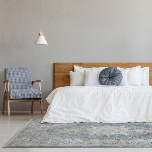 Moroccan Floral Fringe 5989 Area Rug