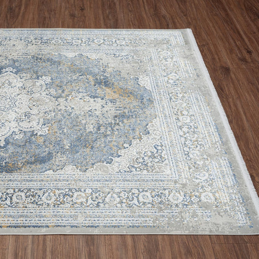 Moroccan Floral Fringe 5989 Area Rug