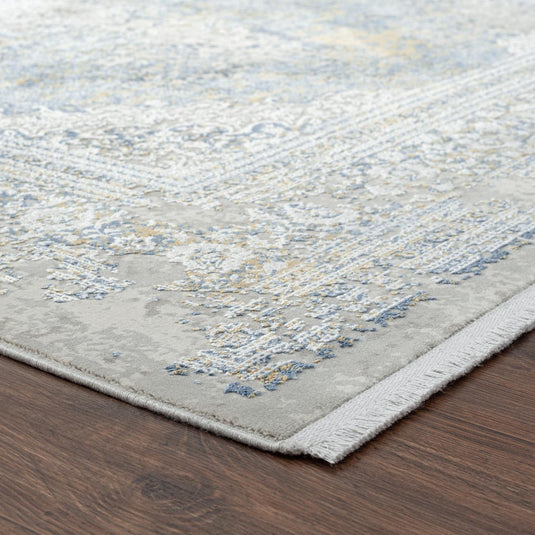 Moroccan Floral Fringe 5989 Area Rug