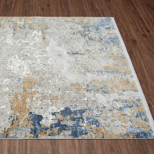 Modern Abstract Premium Fringe 5996 Area Rug