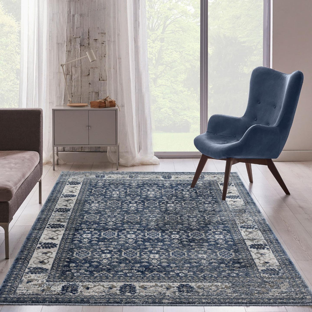 vintage-Moroccan-blue-living-room-area-rug