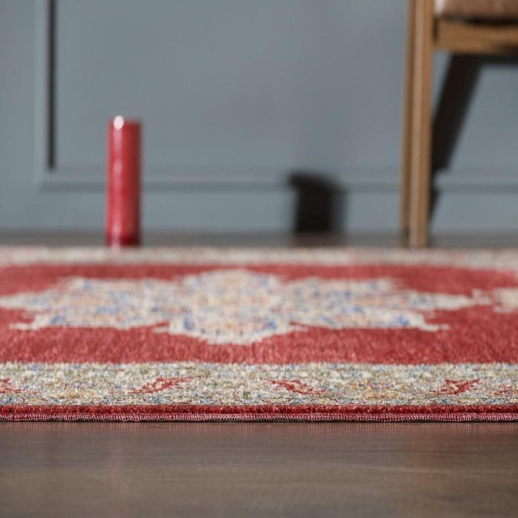 Oriental-Area-Rug-Red