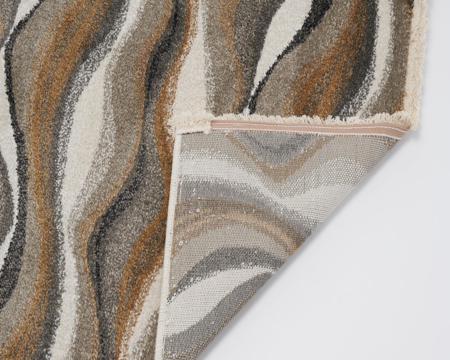 Wavy Line Area Rug | Luxe Weavers | Fringe Area Rug