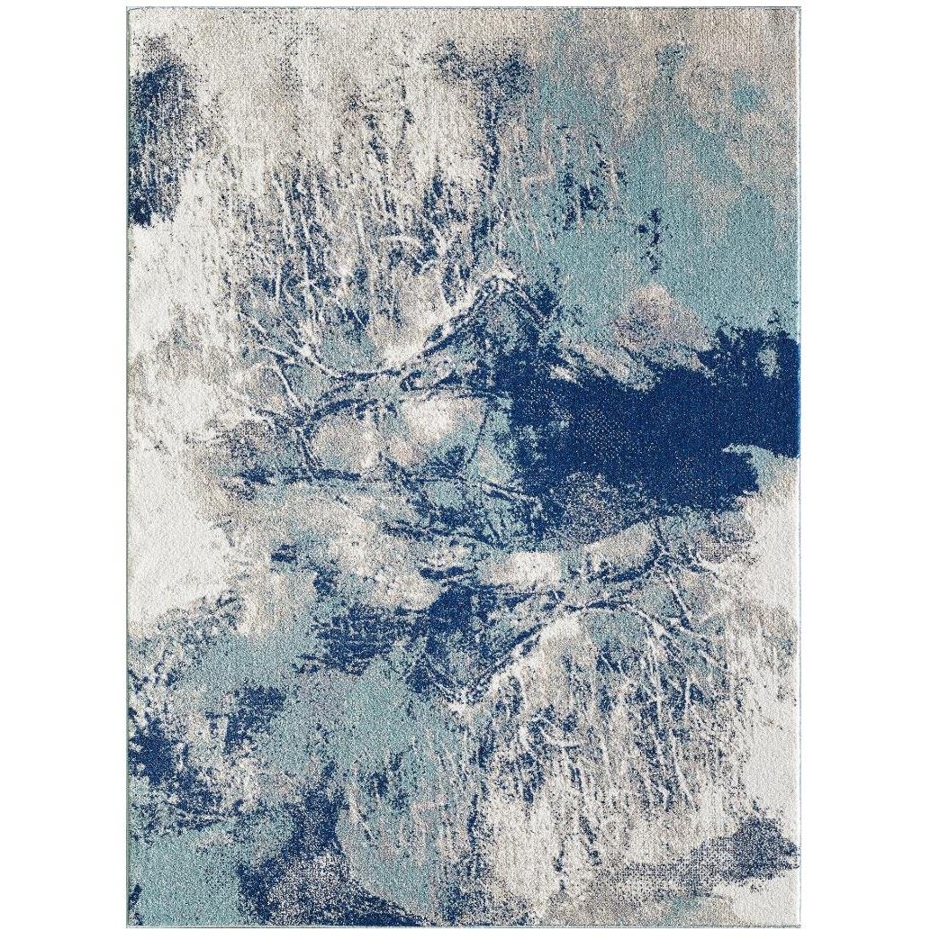 Abstract Area Rug | Luxe Weavers | Distressed Rug
