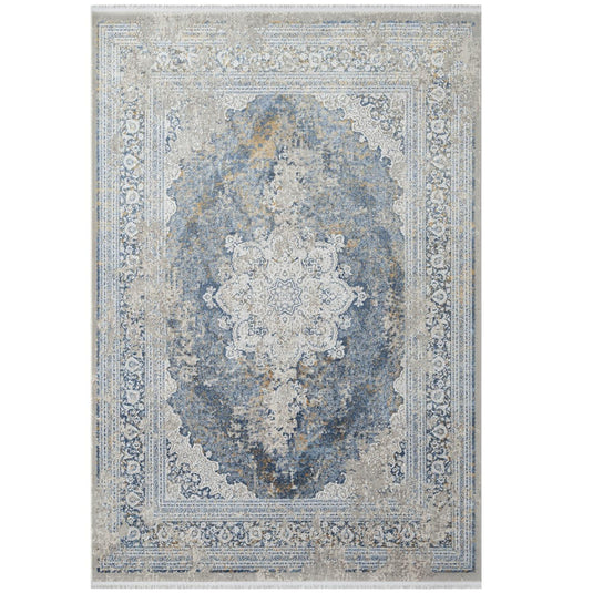 Moroccan Floral Fringe 5989 Area Rug