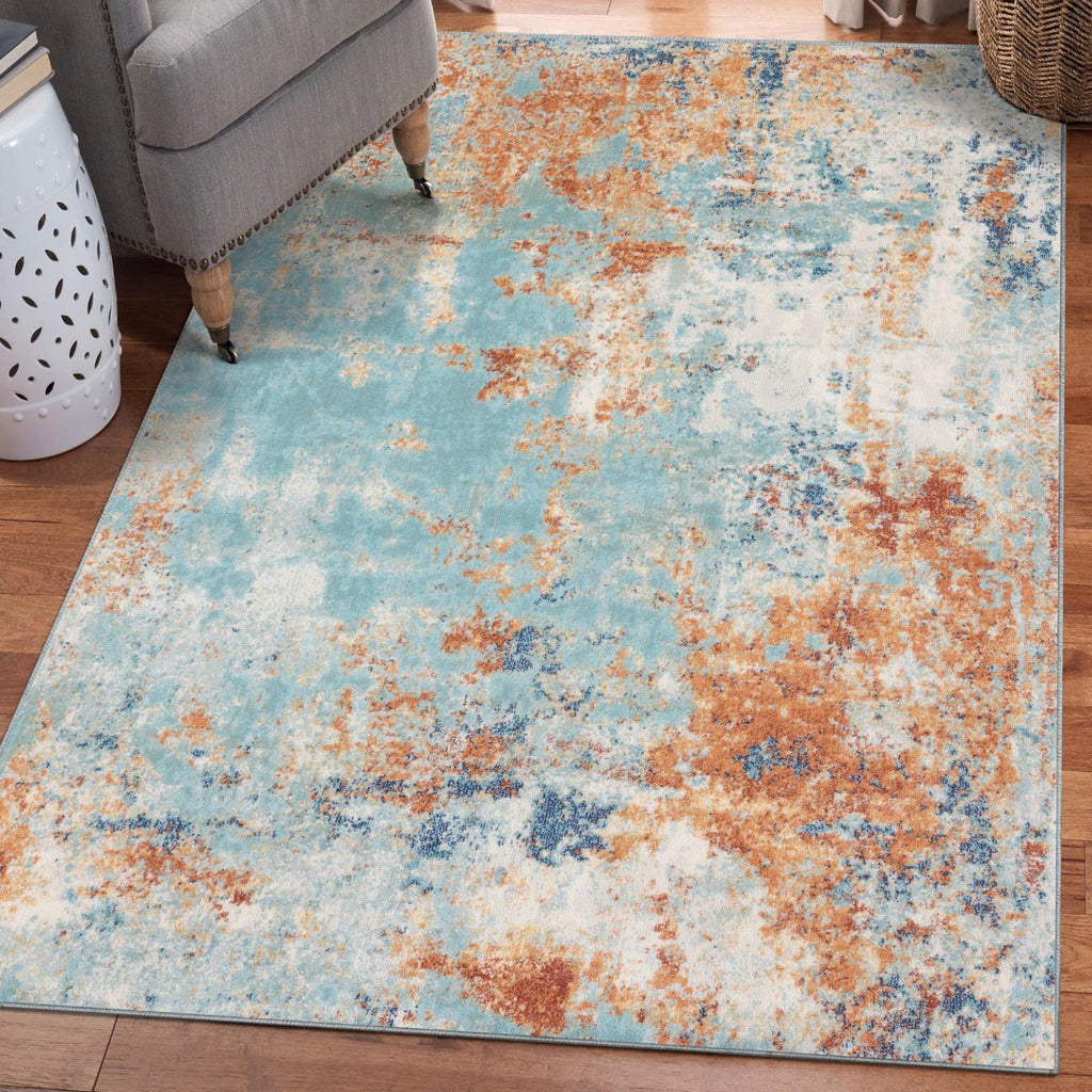 Kingsbury Abstract Area Rug 7094 - Modern Area Rugs by Luxe Weavers®