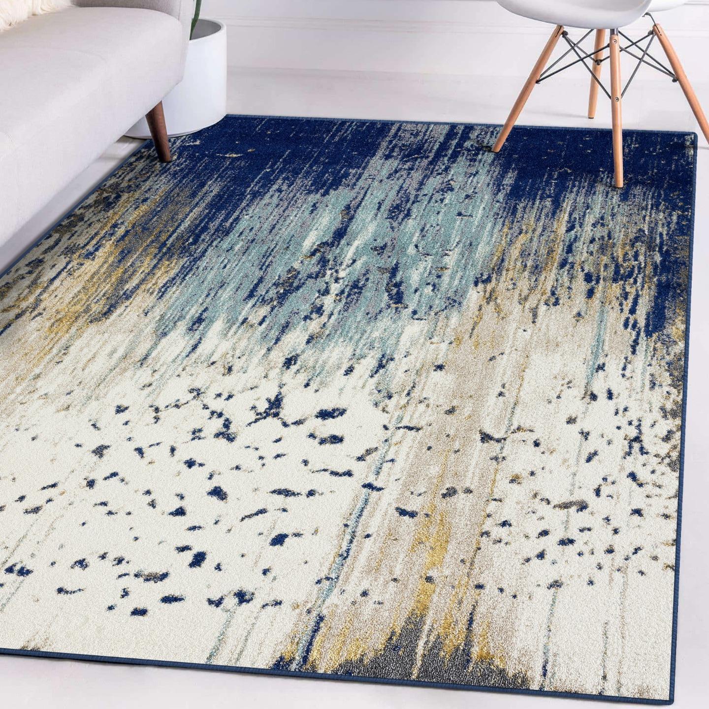 Abstract Moder Area Rug Modern Area Rug | Luxe Weavers | Abstract Carpet