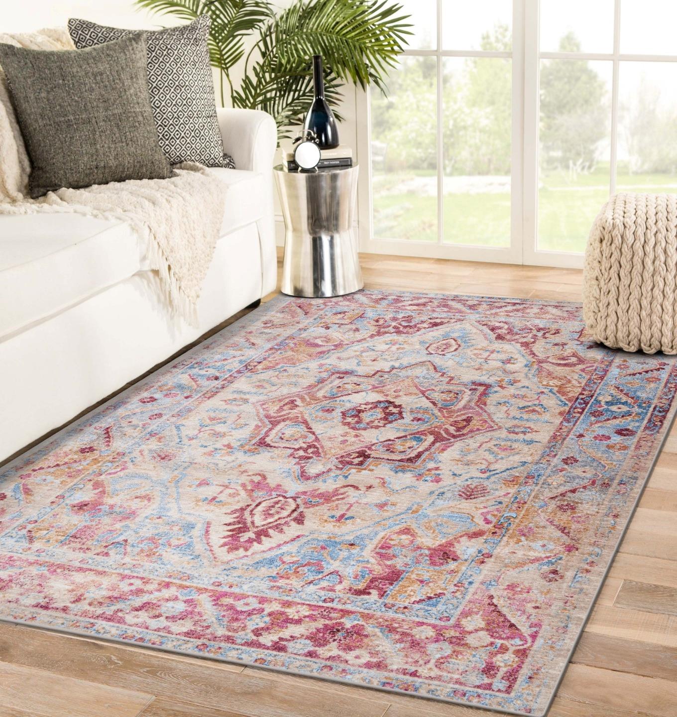 Bohemian Color Rug Bohemian Area Rug | Luxe Weavers | Geometric Rug