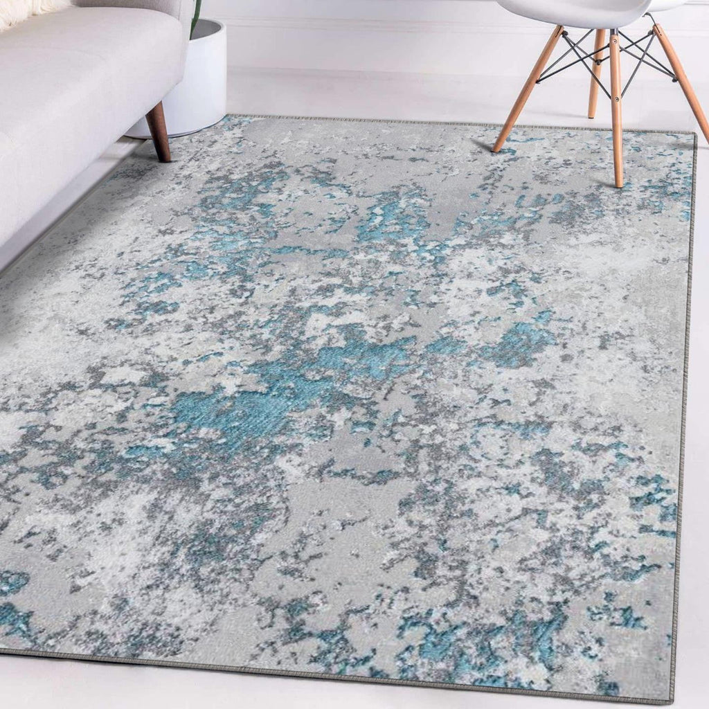abstract-turquoise-living-room-area-rug