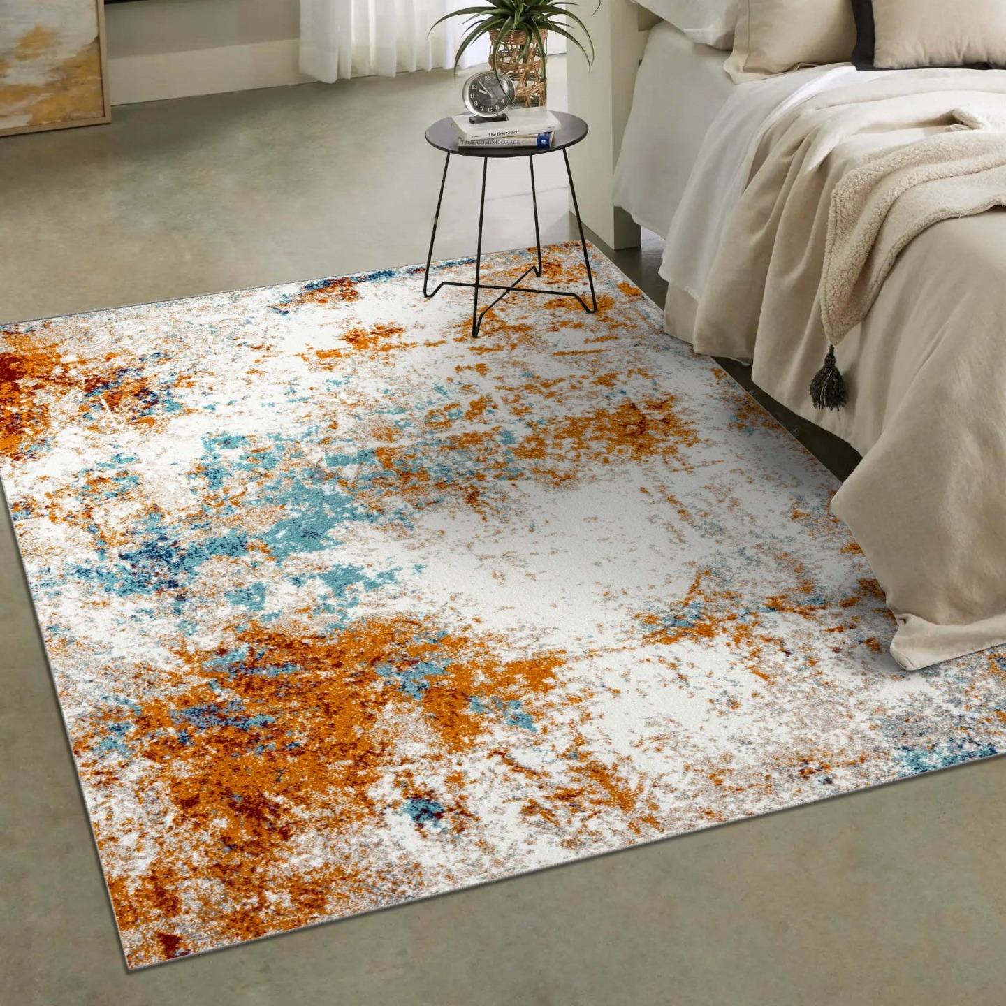 Abstract Area Rug | Luxe Weavers | Modern Carpet