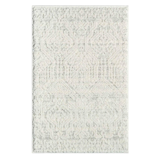 Traditional Tribal Cream 135 Area Rug