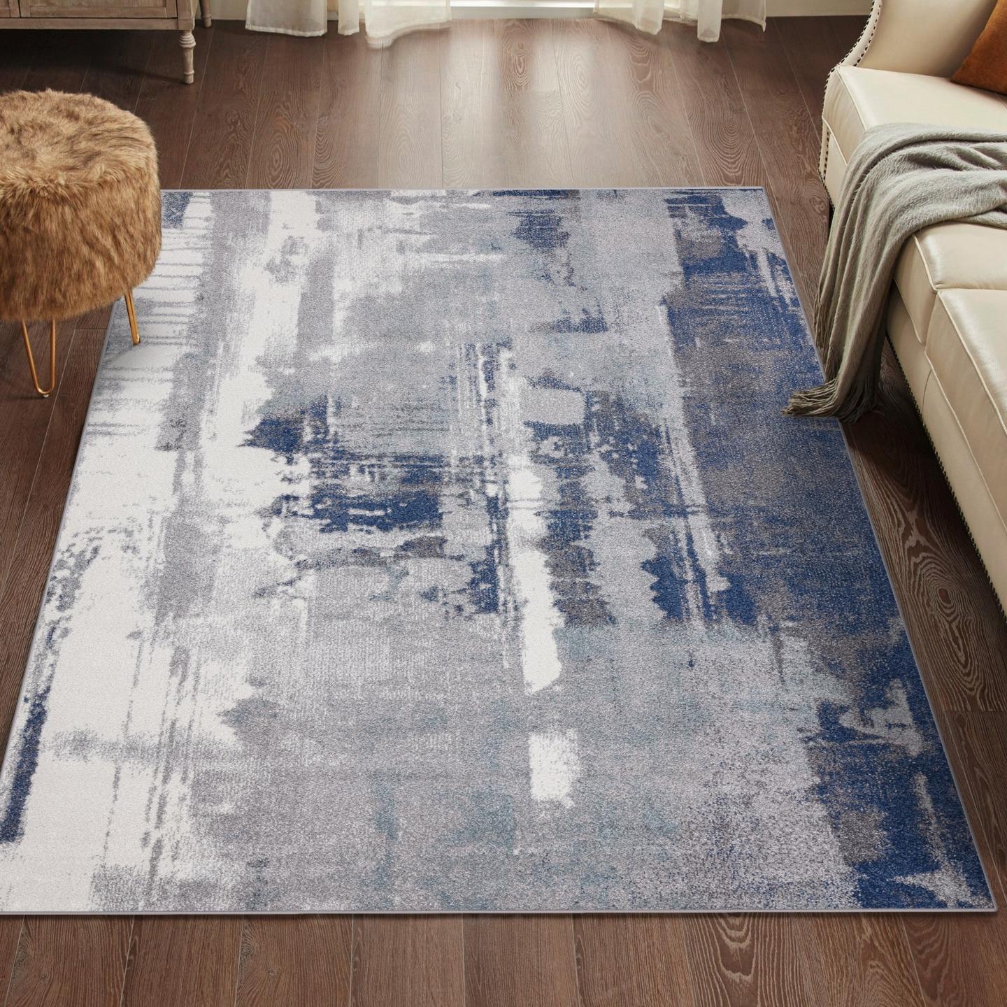Abstract Moder Area Rug Modern Area Rug | Luxe Weavers | Abstract Carpet