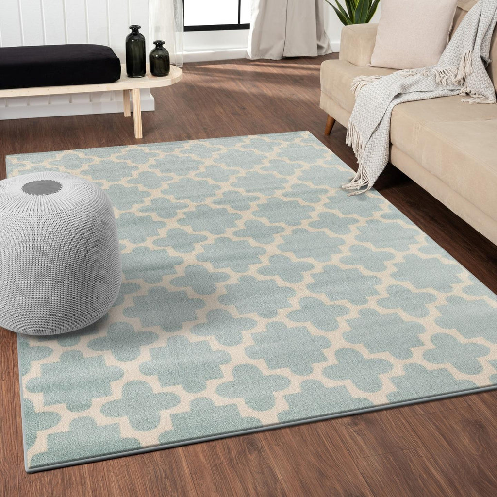 blue-trellis-patterned-rug