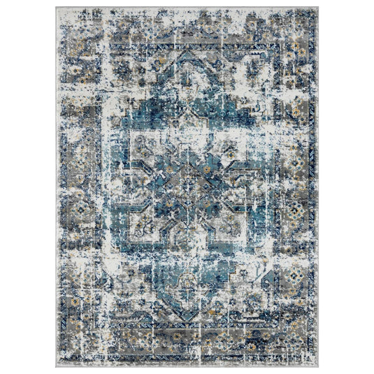 Boho Vintage Floral 7569 Area Rug