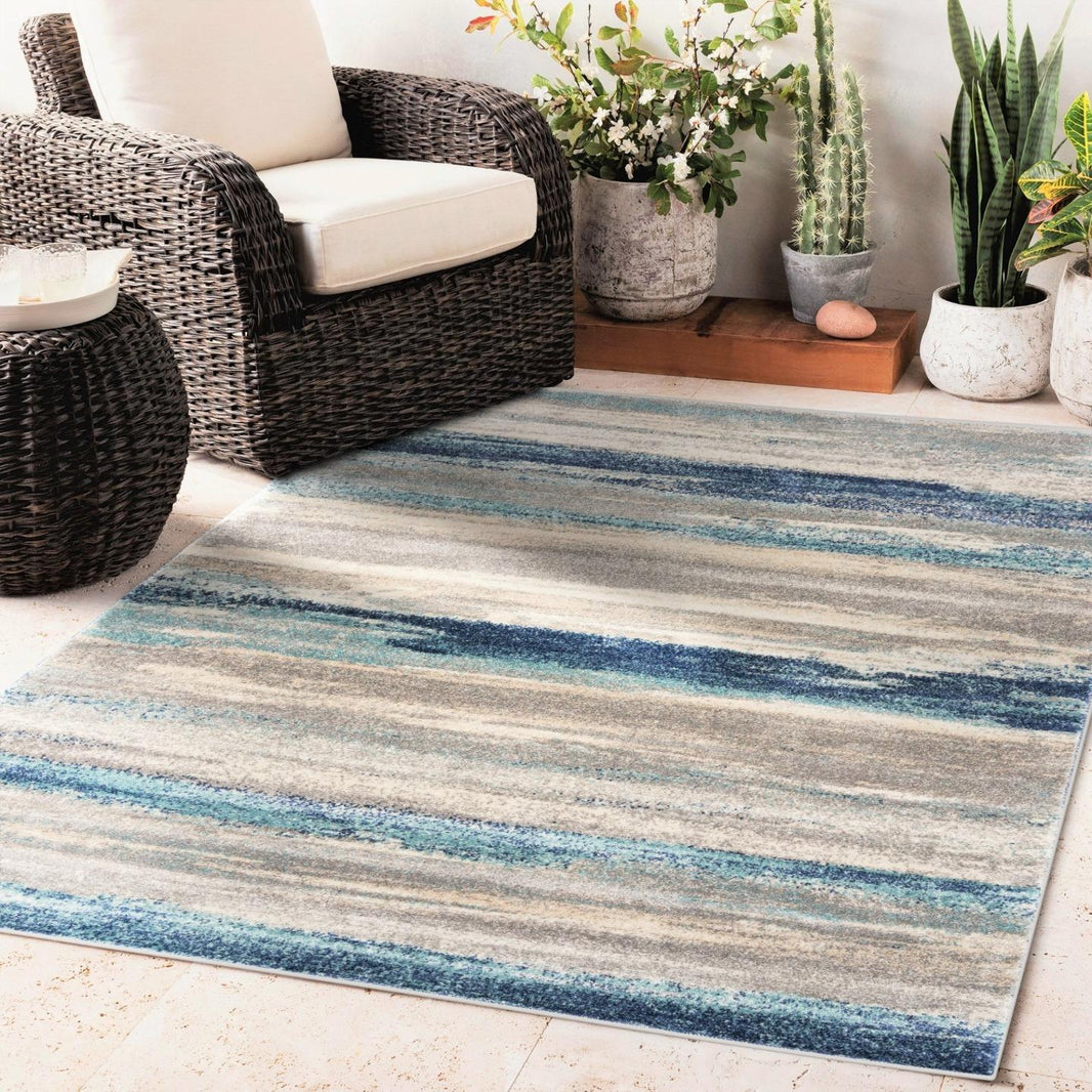 Towerhill 7501 Abstract Area Rug | Luxe Weavers | Modern Area Rug