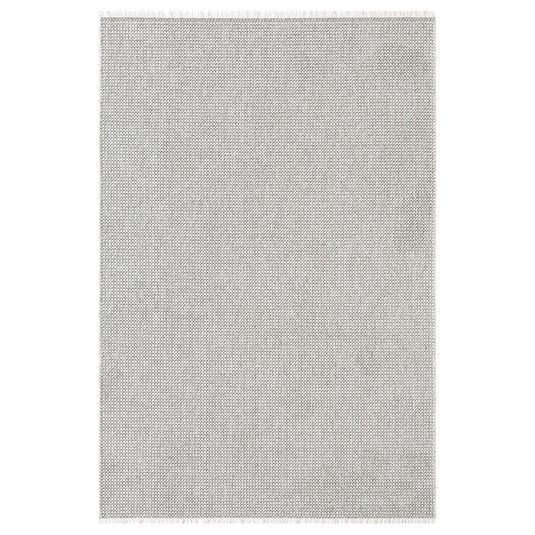 Solid Color Textured 246 Fringed Area Rug