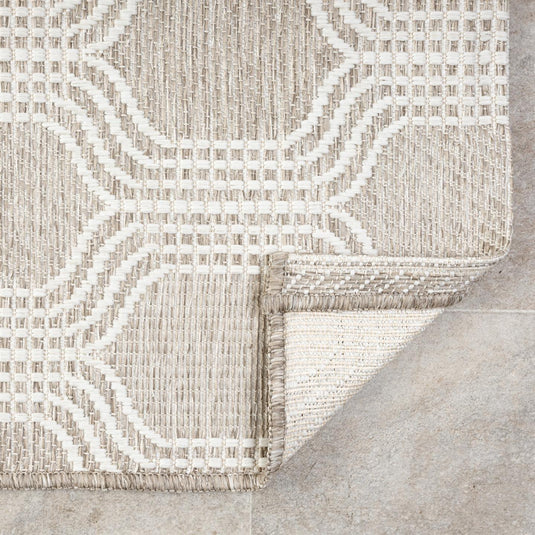 Moroccan 9767 Geometric Trellis Outdoor Area Rug