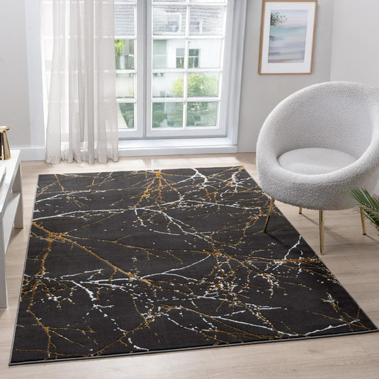 Modern 372 Abstract Branches Area Rug