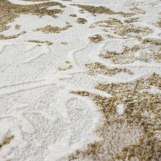 Modern Distressed Marble Abstract 3780 Area Rug