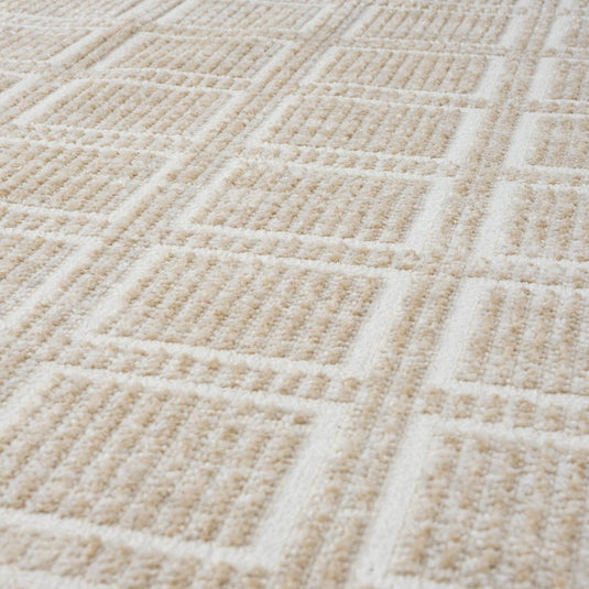 Modern 2933 Geometric Grid Area Rug