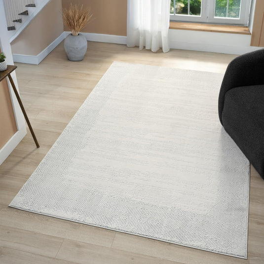 Boho Abstract 6250 Textured Area Rug