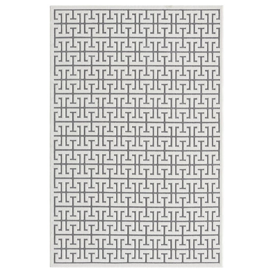 Modern Geometric 6370 Trellis Area Rug