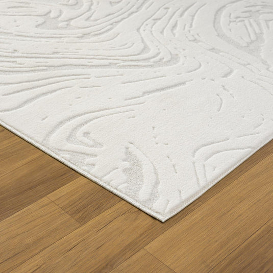 Abstract 6647 Marble Swirl Area Rug
