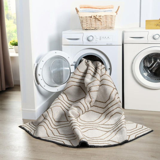 Moroccan Trellis 1927 Washable Non-Slip Area Rug